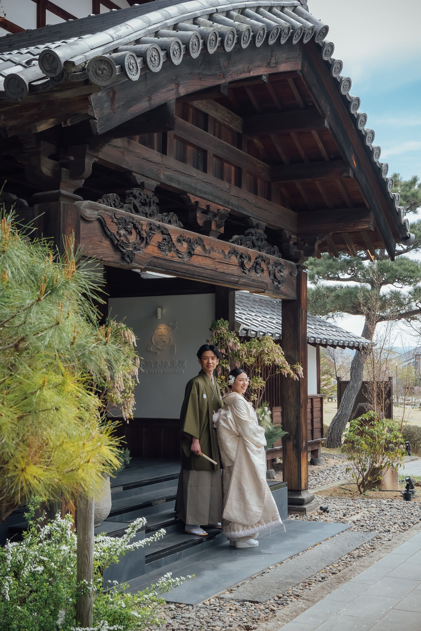 小諸本陣主屋でのウェディング撮影